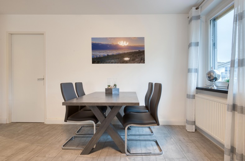 Ferienwohnung Ostseeblick Essbereich