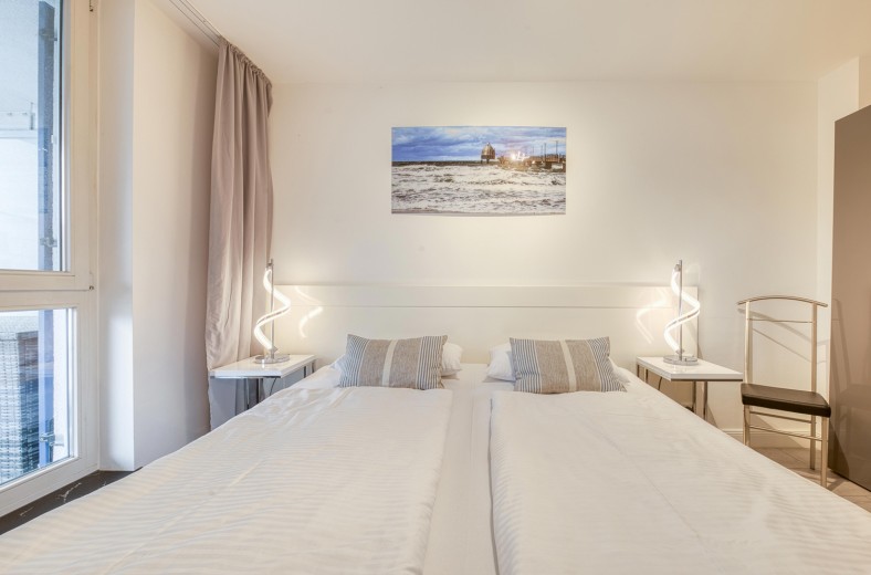 Ferienwohnung Ostseeblick Schlafzimmer