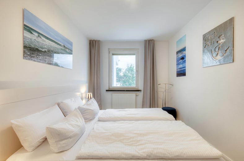 Ferienwohnung Ostseeglück Schlafzimmer